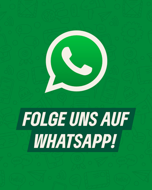 Folge uns auf unseren WhatsApp Channel Folge uns auf unseren WhatsApp Channel